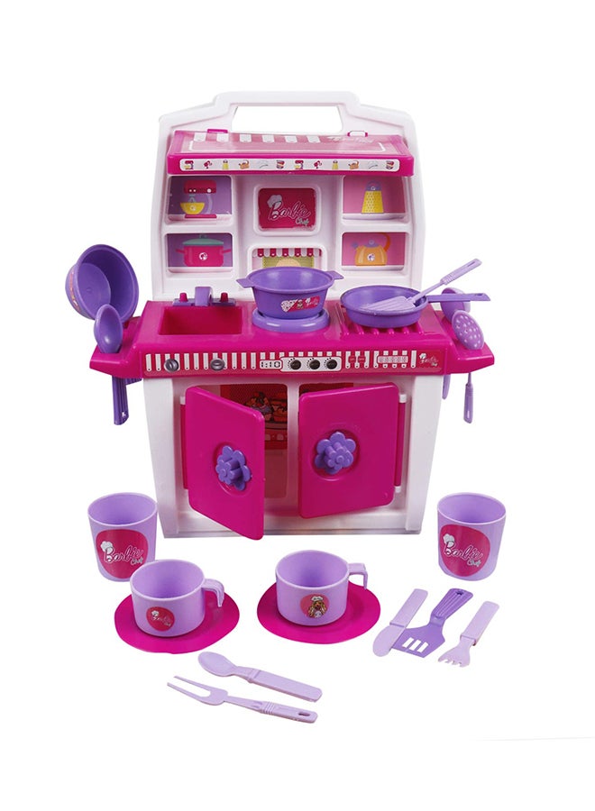 توي زون مجموعة أدوات مطبخ باربي - Image 1