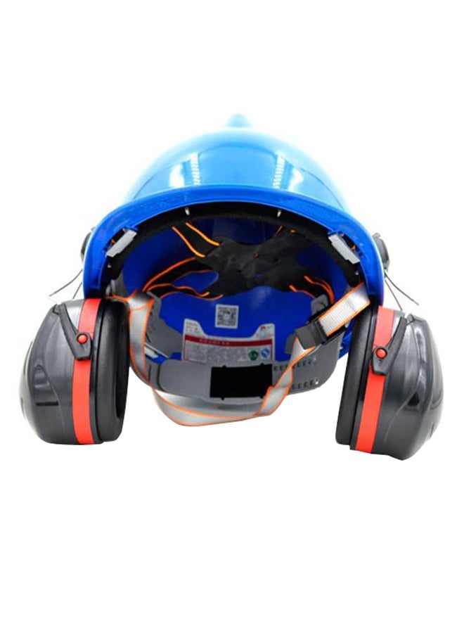 Hard Hat Mounting Noise Reduction Helmet With Earmuffs multicolour 21 x 15centimeter  - Image 1