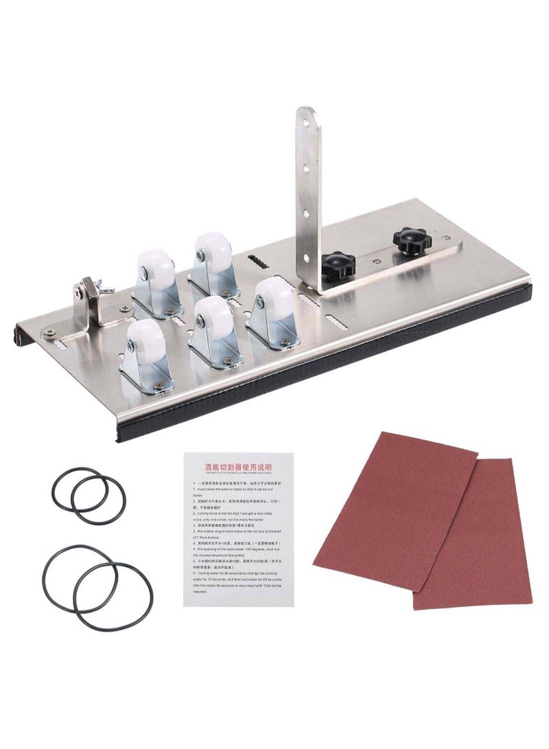 Glass Bottle Cutter Kit Silver