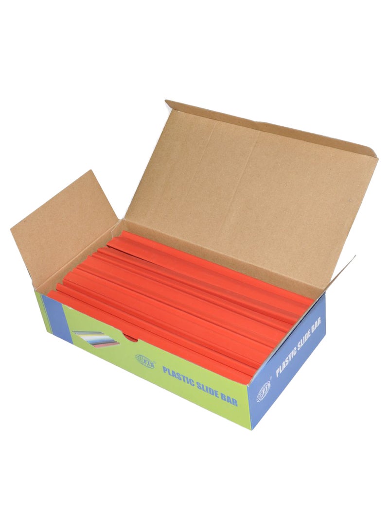 إف اي أس  مجموعة أشرطة منزلقة من 100 قطعة أحمر - Image 1