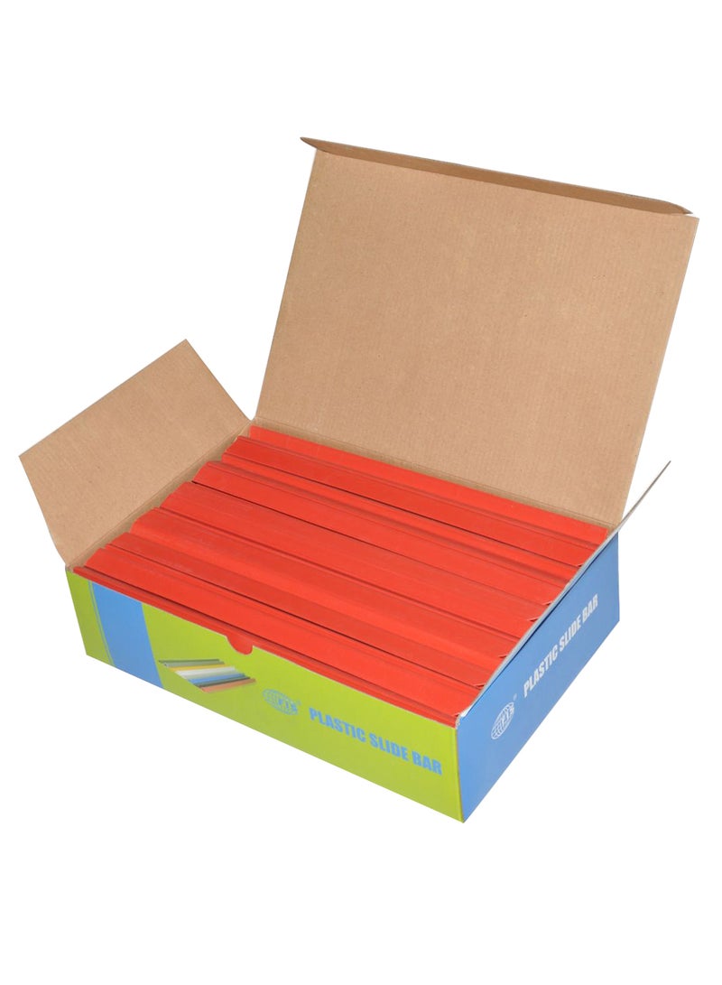 إف اي أس  مجموعة أشرطة منزلقة من 100 قطعة أحمر - Image 1