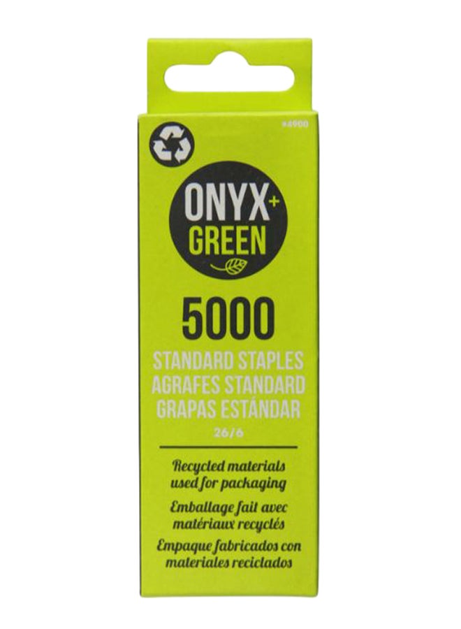 26/6 5000 Staples Pack Silver