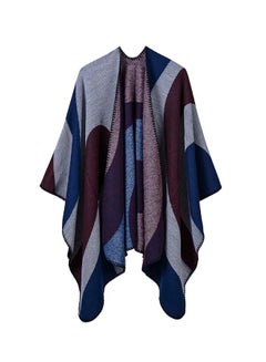 Vintage Cashmere Feel Front Open Cardigan Multicolour