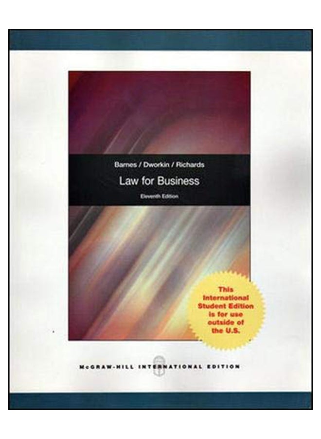 Law For Business paperback english - 40590
