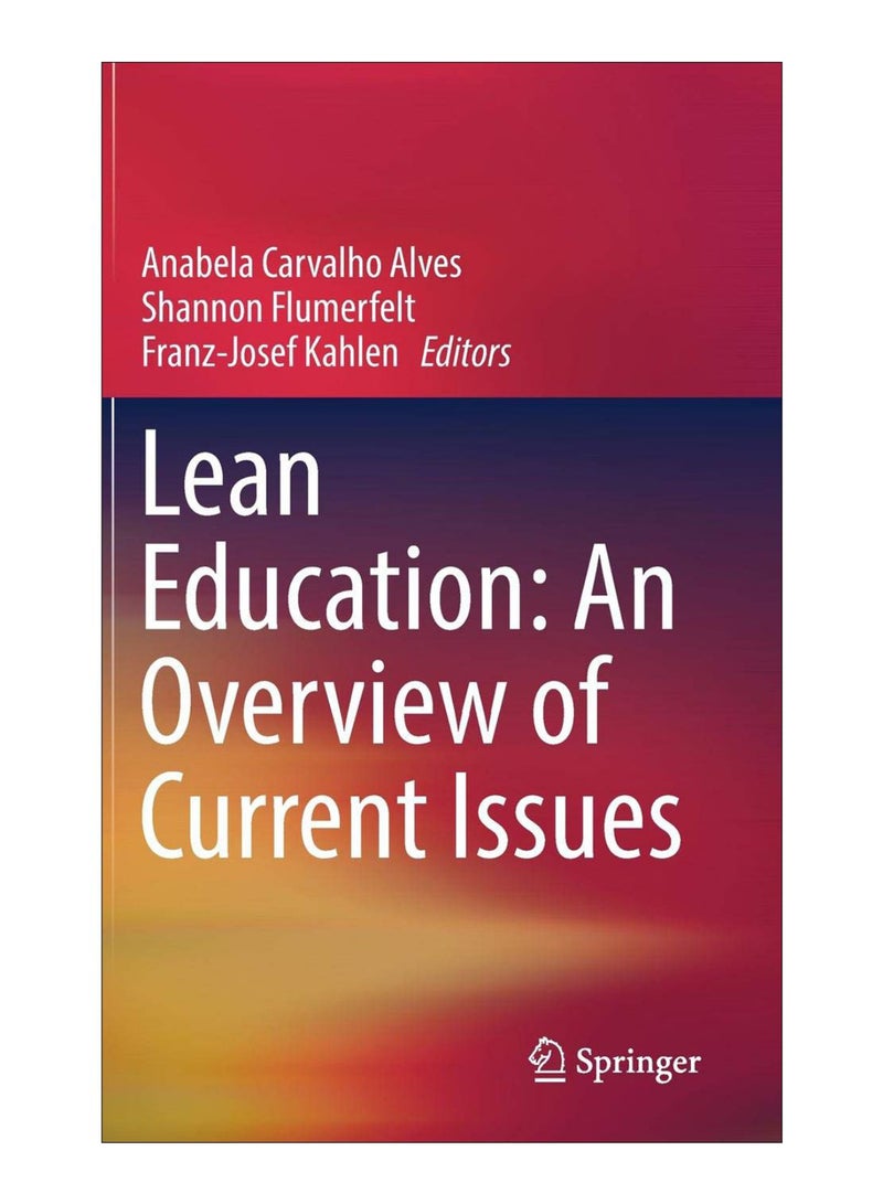 Lean Education hardcover english - 10-Nov-16
