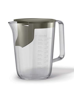فيليبس عصارة من مجموعة أفانس 2.1 L 1200 W HR1922/20/21 فضيّ / صافي / أسود  - Image 4