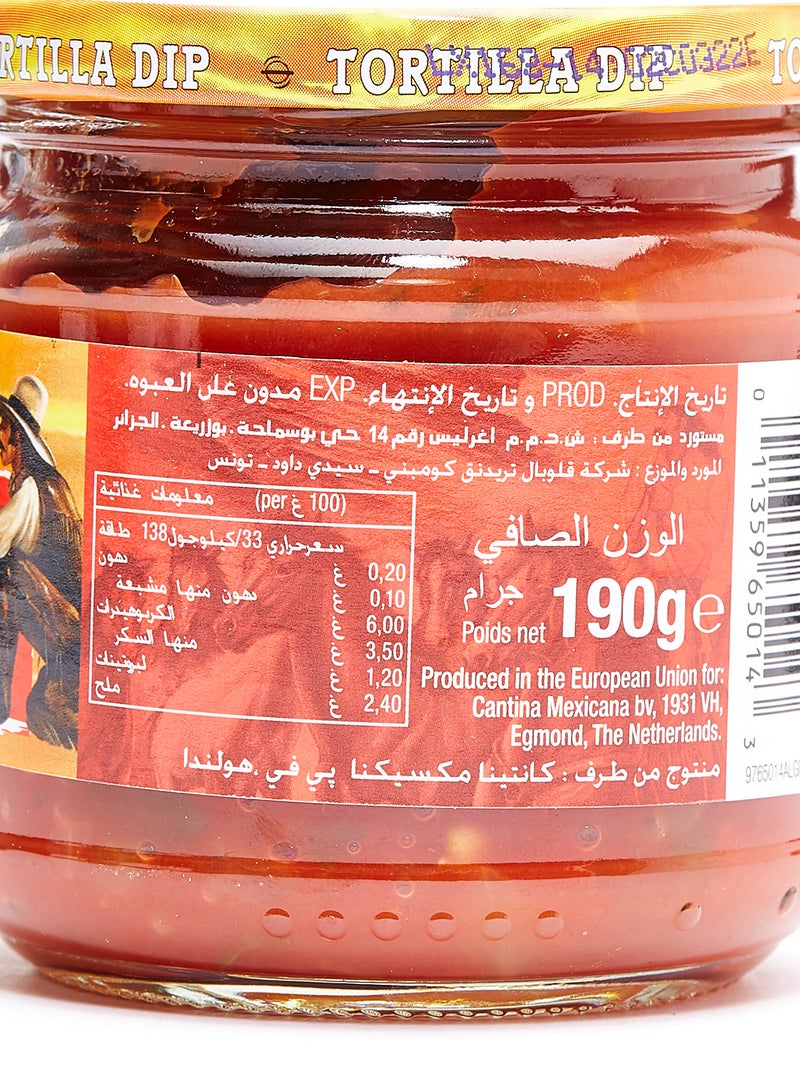 CANTINA - Chunky Hot Salsa 190g - Image 1