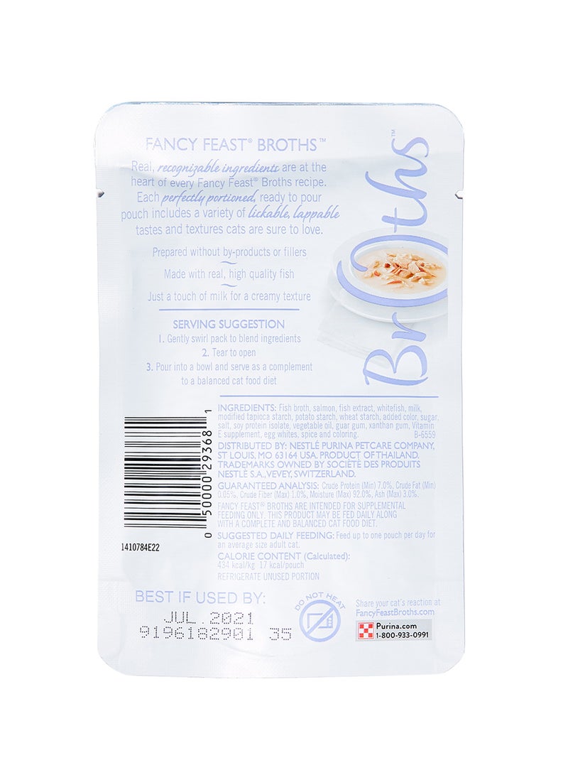 PURINA Broths Salmon And White Fish 40G - Image 2