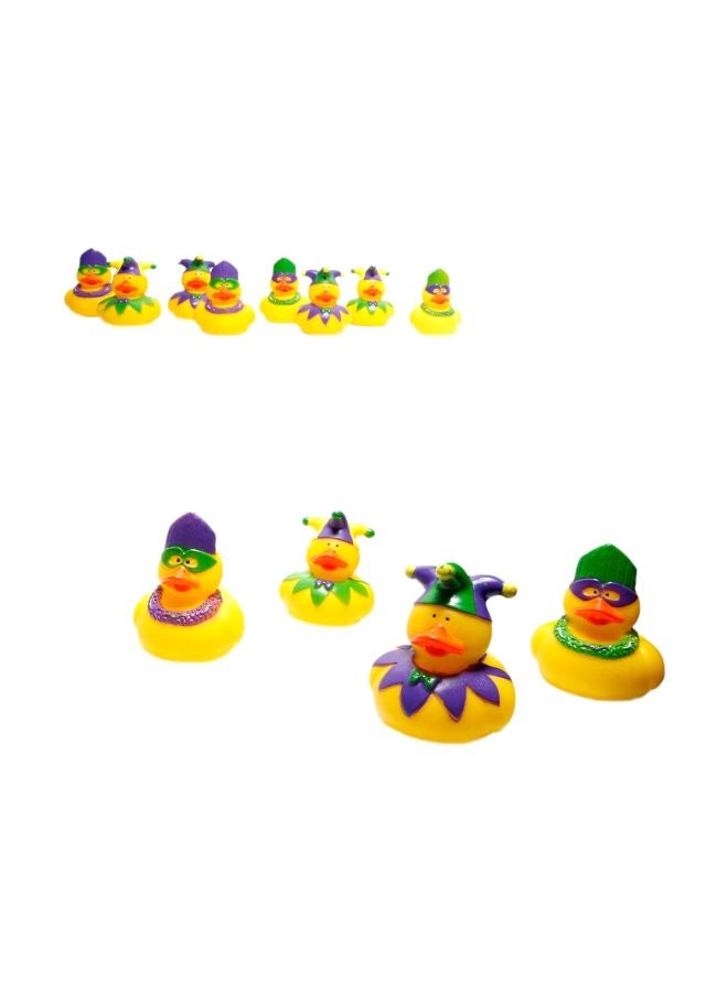Fun Express 12-Piece Rubber Duckie Set 3178 2inch - Image 1