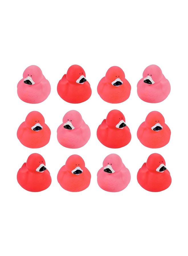 Fun Express 12-Piece Flamingo Rubber Duckies Set SG_B007D57P0I_US 2inch - Image 1