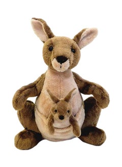 2-Piece Jirra Kangaroo Plush Toy 31074 10inch