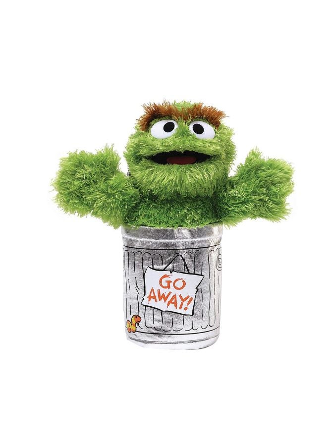 غاند دمية محشوة على شكل أوسكار ذا جروتش من مسلسل Sesame Street طراز 075860 10بوصة 