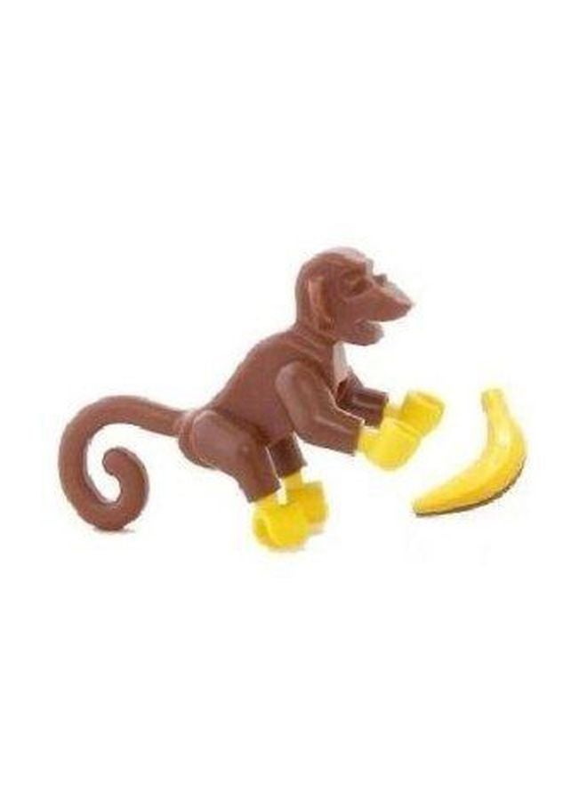LEGO - Monkey With Banana Minifigure - Image 1