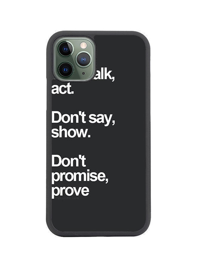 SYN Protective Case Cover For Apple iPhone 11 Pro Max Black/White