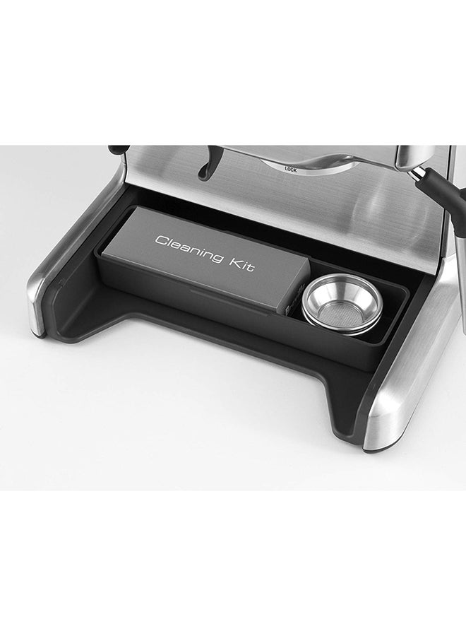 Breville - 6-Cup Espresso Maker (International Version) 1700 W BES870XL Silver - Image 1