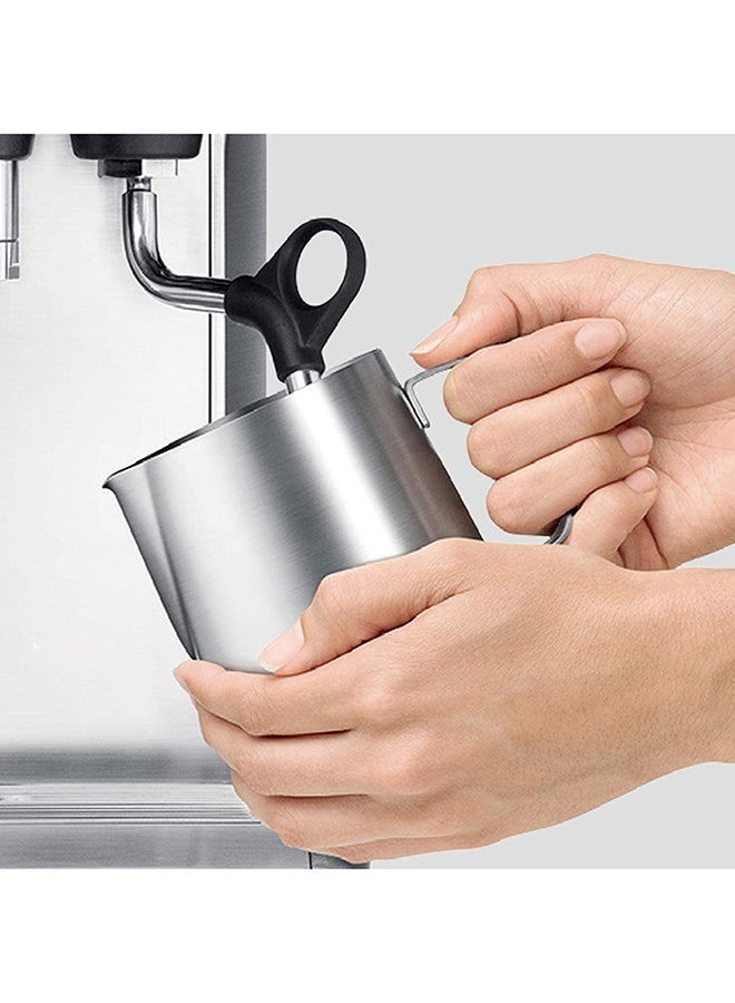 Breville - 6-Cup Espresso Maker (International Version) 1700 W BES870XL Silver - Image 1