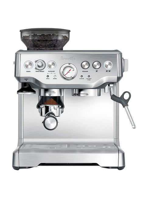 6-Cup Espresso Maker (International Version) 1700 W BES870XL Silver