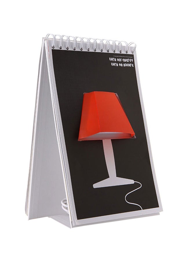 Page By Page USB LED Desk Lamp Multicolour 5inch