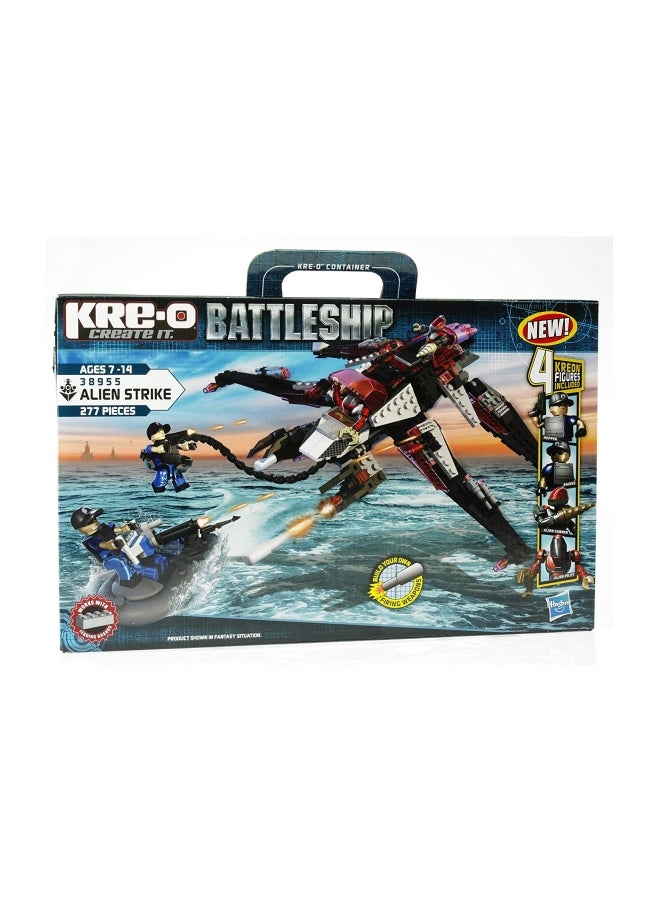 HASBRO - GAMING - 38955 277-Piece Kre-O Alien Strike Building Set 38955 7+ Years - Image 1