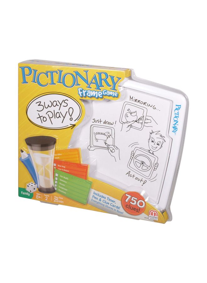 Mattel Games - Pictionary Frame Game BGG32 - Image 1