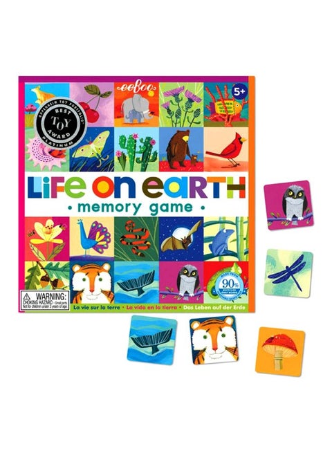 Life On Earth Memory Matching Game EB-MGLOE3
