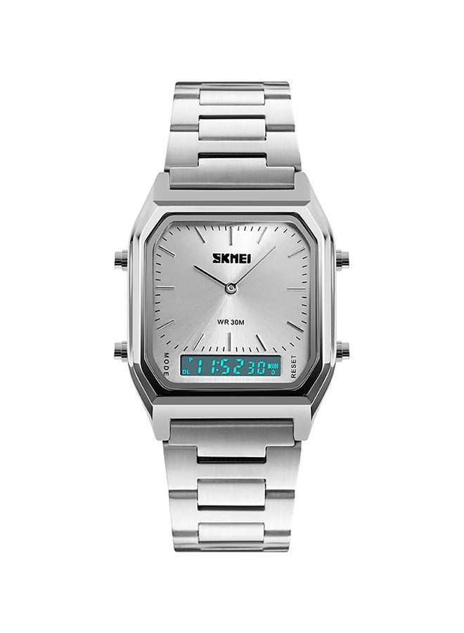 SKMEI Stainless Steel Analog Wrist Watch skmei 1220  - Image 2