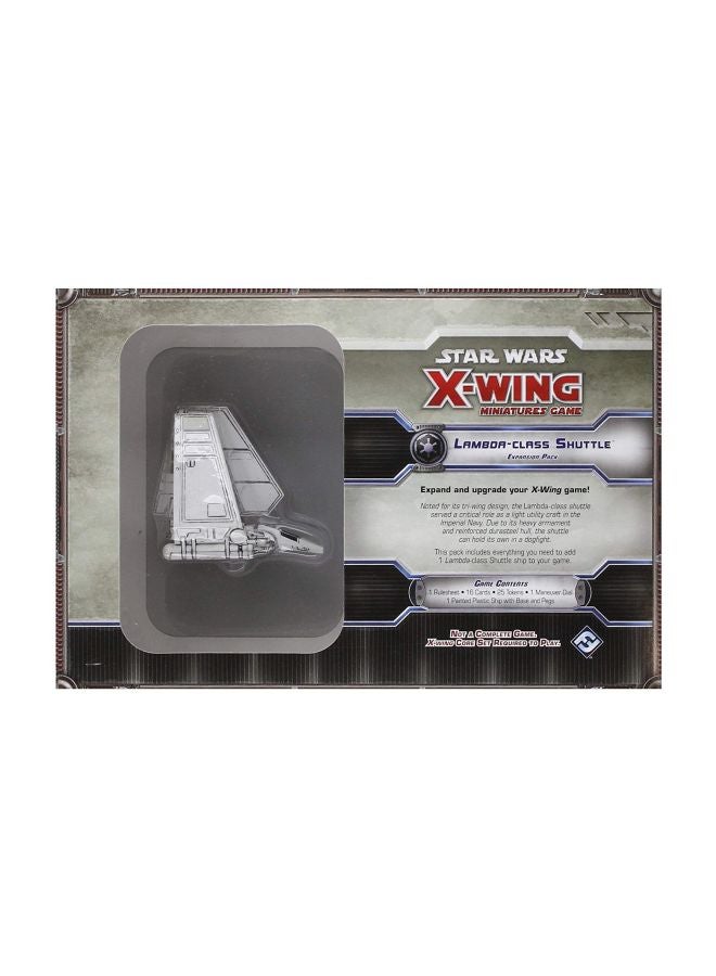 Fantasy Flight Games - Star Wars: X-Wing Miniatures Game – Lambda Class Shuttle Expansion Pack - Image 1