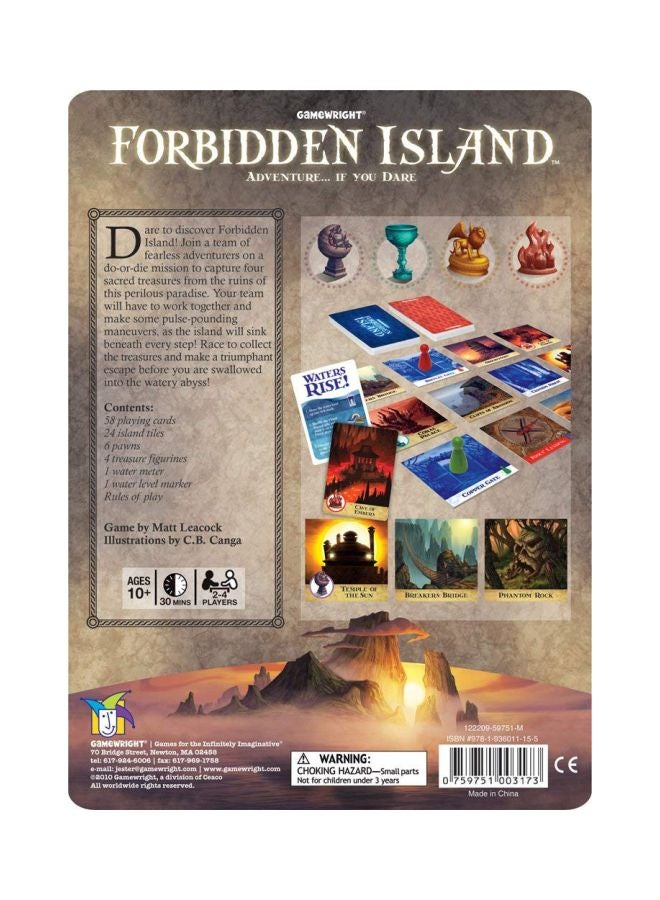 Gamewright - Forbidden Island CSG-FORI - Image 1