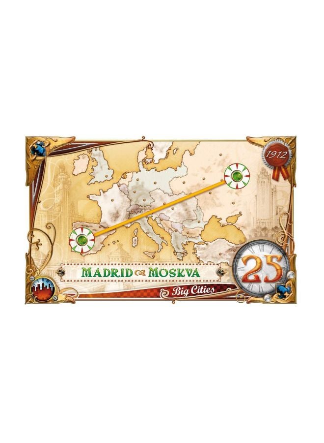 Days of Wonder - Europa 1912 Ticket To Ride Card Game - Image 1