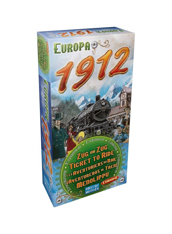 Days of Wonder - Europa 1912 Ticket To Ride Card Game - Image 1