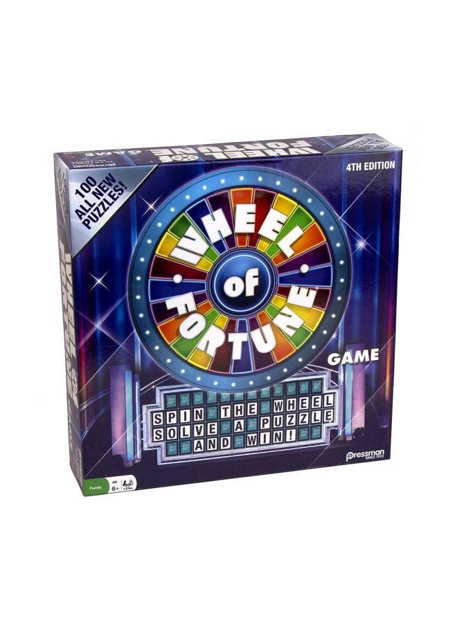 Pressman Wheel Of Fortune 4th Edition Board Game  - Image 2