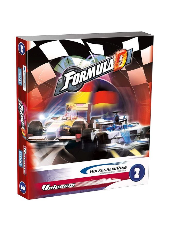 Asmodee - Formula D 2: Hockenheim And Valencia Board Game Set FDC02 - Image 1