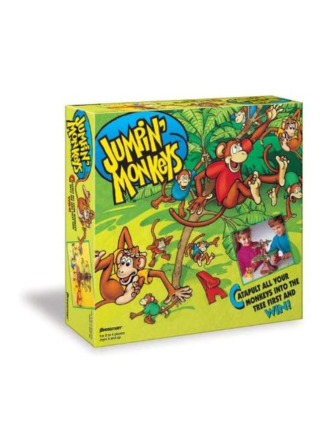 Pressman Jumping' Monkeys Board Game - Image 1