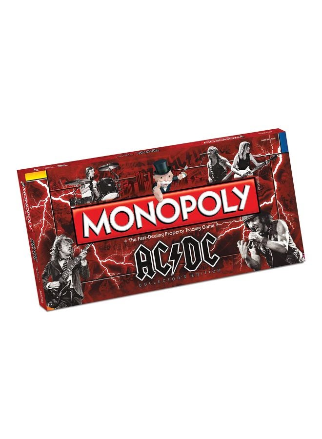 Monopoly - AC/DC Fast Dealing Property Trading Board Game 6 Players - Image 1
