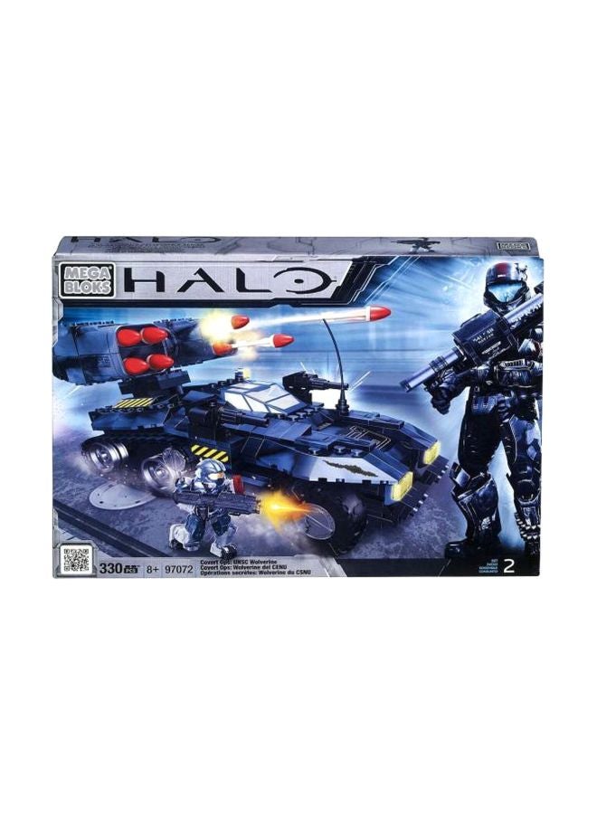 ميجا بلوكس مجموعة ألعاب مركبة العمليات السرية UNSC وولفرين من سلسلة ألعاب الفيديو "Halo" مكونة من 330 قطعة طراز 97072 - Image 3
