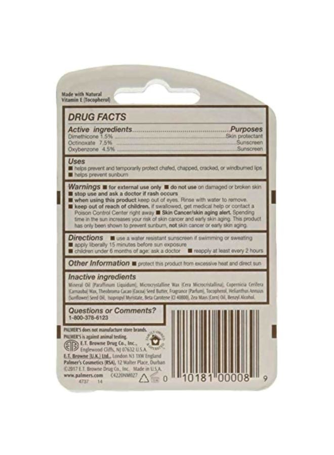 PALMER'S - Cocoa Butter Formula Lip Balm SPF 15 4grams - Image 1