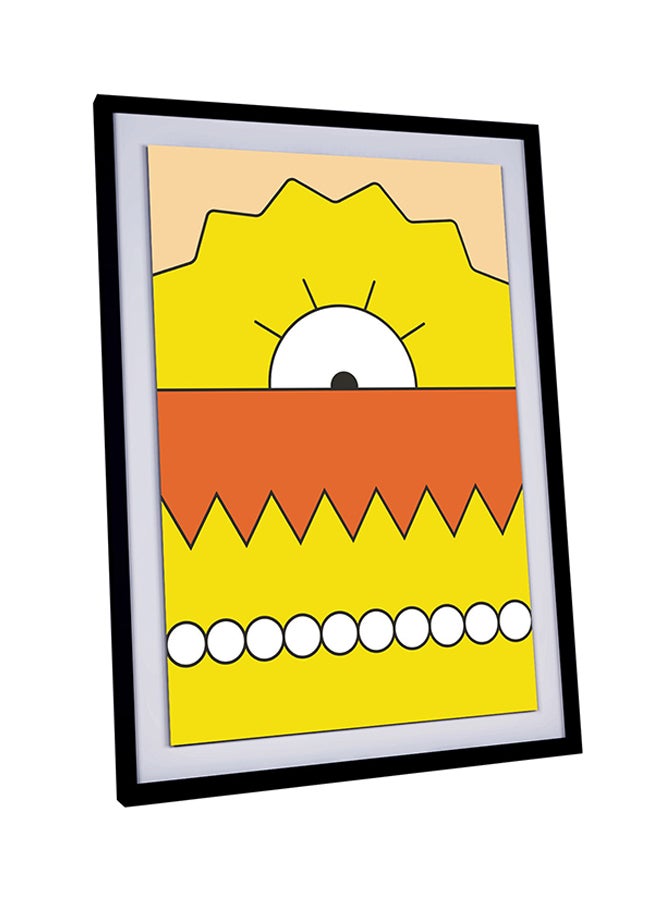 Boomah Accessories Lisa Simpson Inspired Poster Multicolour 50x40cm