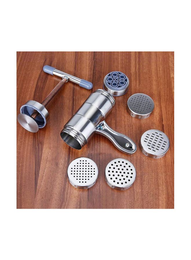 ماكينة صنع نودلز يدوية من الستانلس ستيل فضي 47x38x9Ø³Ù†ØªÙŠÙ…ØªØ± - Image 5