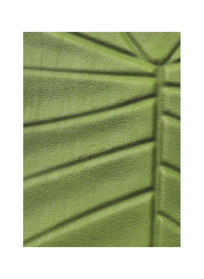 homes r us Polyster Leaf Shape Placemat Green 33x45centimeter - Image 2