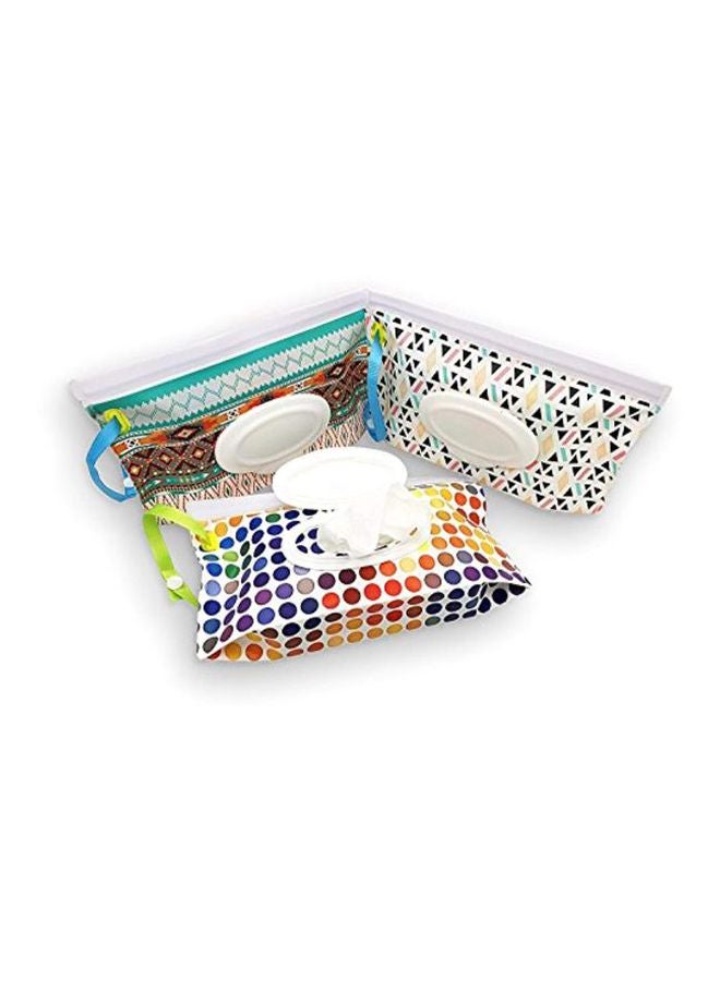 CYG&CL Pack Of 2 Reusable Wet Wipe Pouch Dispenser  - Image 3