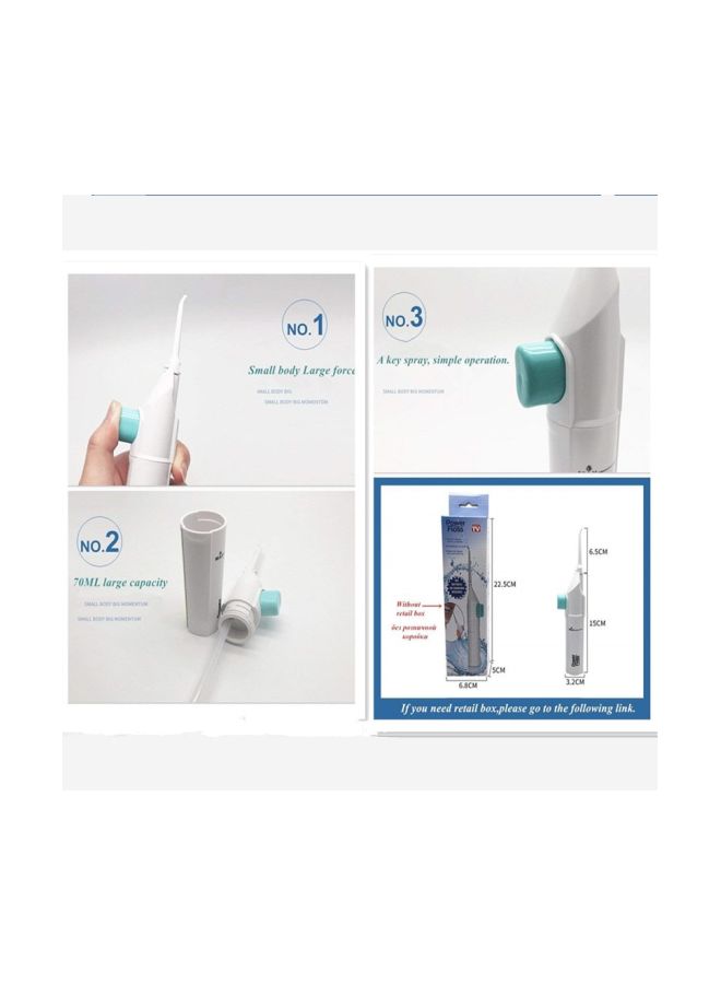 Generic Portable Irrigator Dental Hygiene Floss White  - Image 5