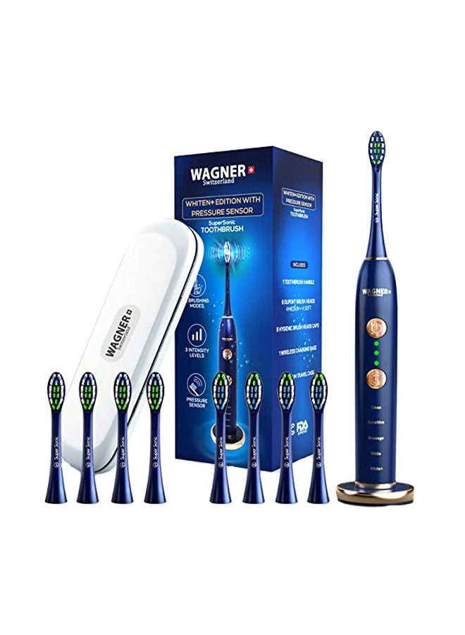 Jubilee Edition Supersonic Toothbrush With Pressure Sensor Set Blue/White/Green - Image 1