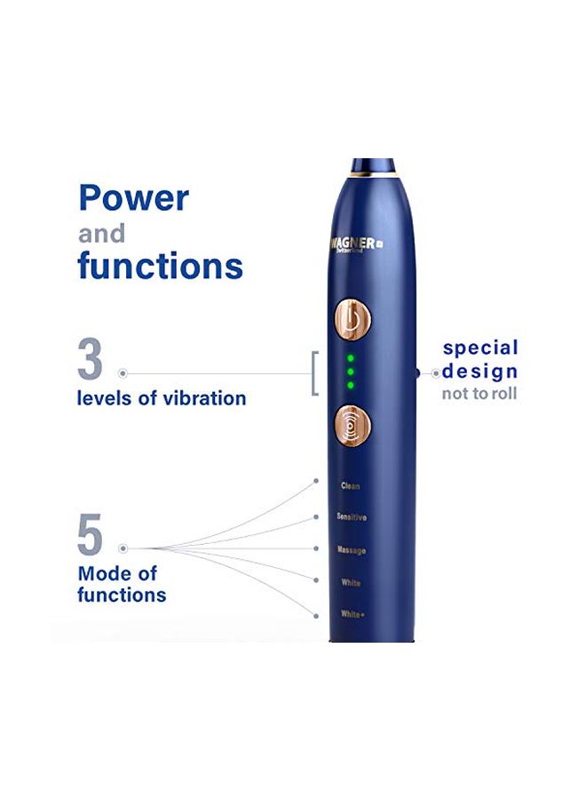 Jubilee Edition Supersonic Toothbrush With Pressure Sensor Set Blue/White/Green - Image 3