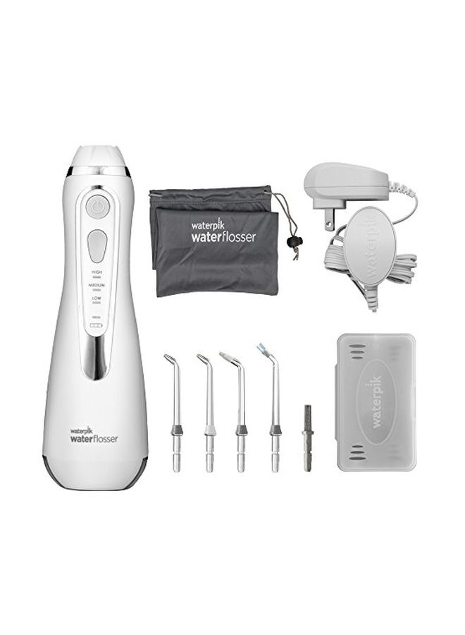 واتربيك أداة تنظيف الفم والأسنان اللاسلكية بضخ الماء أبيض - Image 3