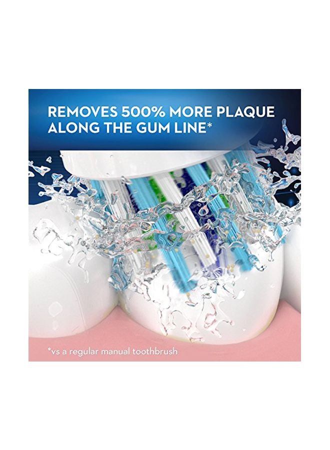Oral-B - Pro 6000 Smart Series Rechargeable Electric Toothbrush White/Silver - Image 1