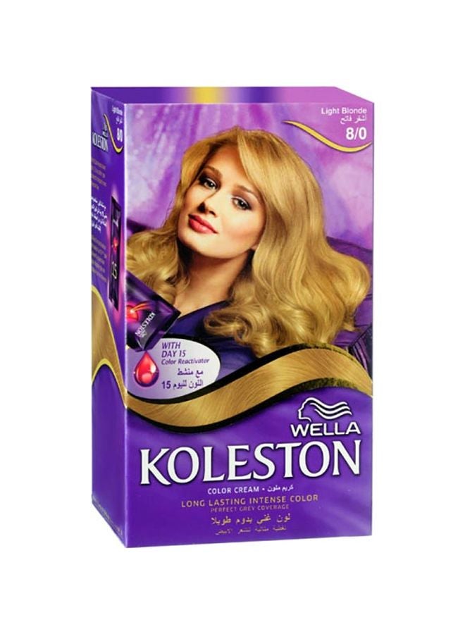 ويلا كريم صبغة شعر كوليستون الدائمة 8/0 أشقر فاتح 50ملليلتر