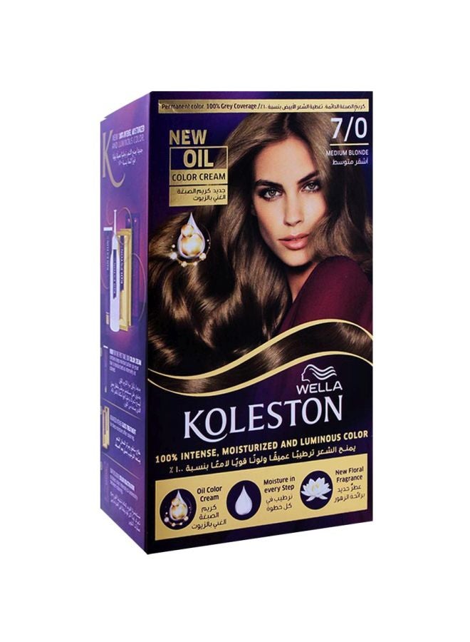 ويلا كريم صبغة شعر كوليستون الدائمة 7/0 ترابي متوسط 50ملليلتر