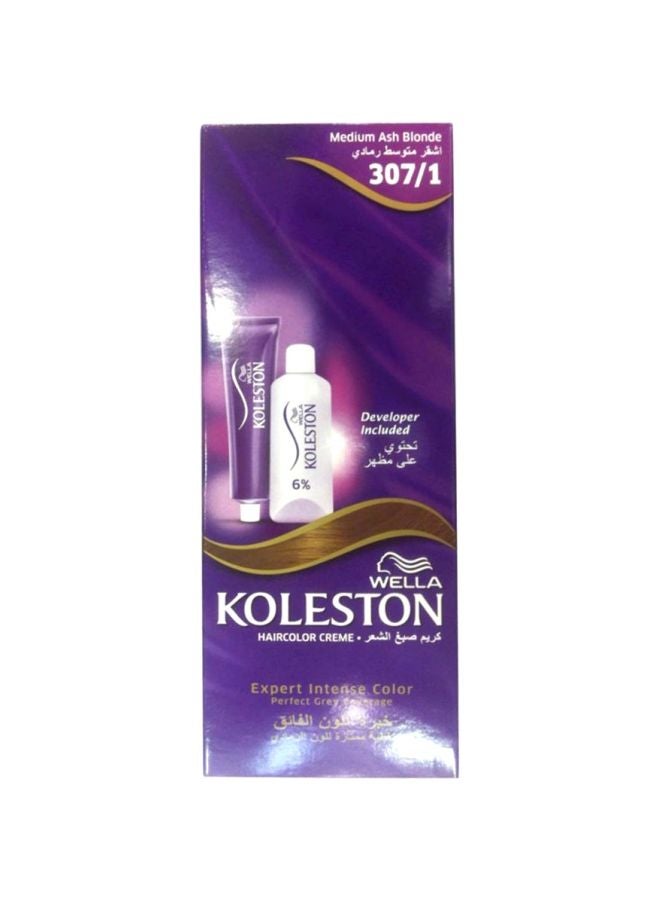 ويلا كريم صبغة شعر كوليستون الدائمة 307/1 أشقر رمادي متوسط 50ملليلتر