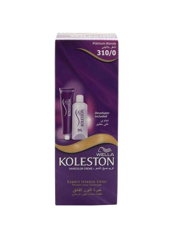 ويلا كريم صبغة شعر كوليستون الدائمة 310/3 أشقر بلاتيني 50ملليلتر