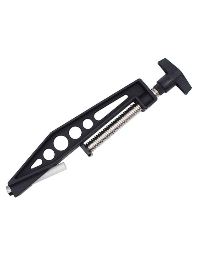 Pocket Hole Clamps Drilling Jig Joint Fixed Clamp For Woodworking Black/Silver  - Image 1